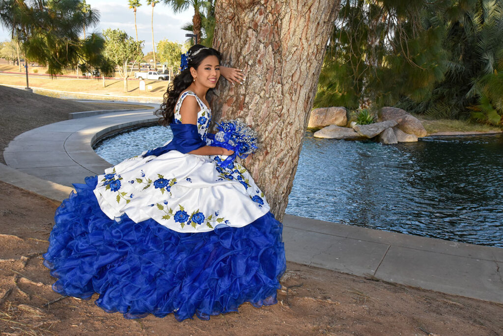 fotografia presupuesto vestido xv años