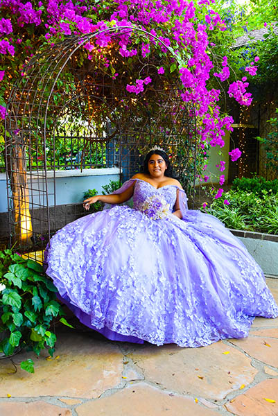 marcos para fotos con flores quinceañera